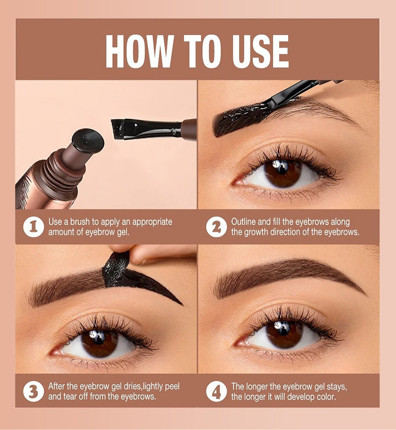 Tinte de Cejas Olibolla - Efecto microblanding al instante