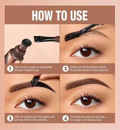 Tinte de Cejas Olibolla - Efecto microblanding al instante