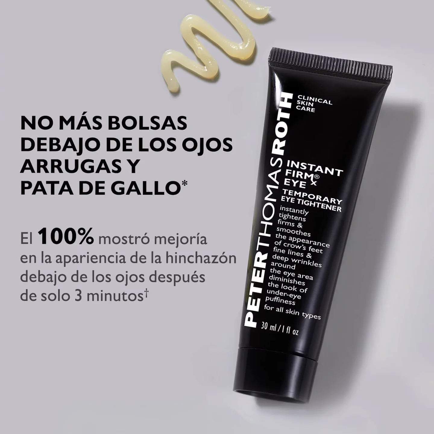 Peter Thomas Roth Instant FirmX Eye  60 ML | Gel Tensor Inmediato para Contorno de Ojos