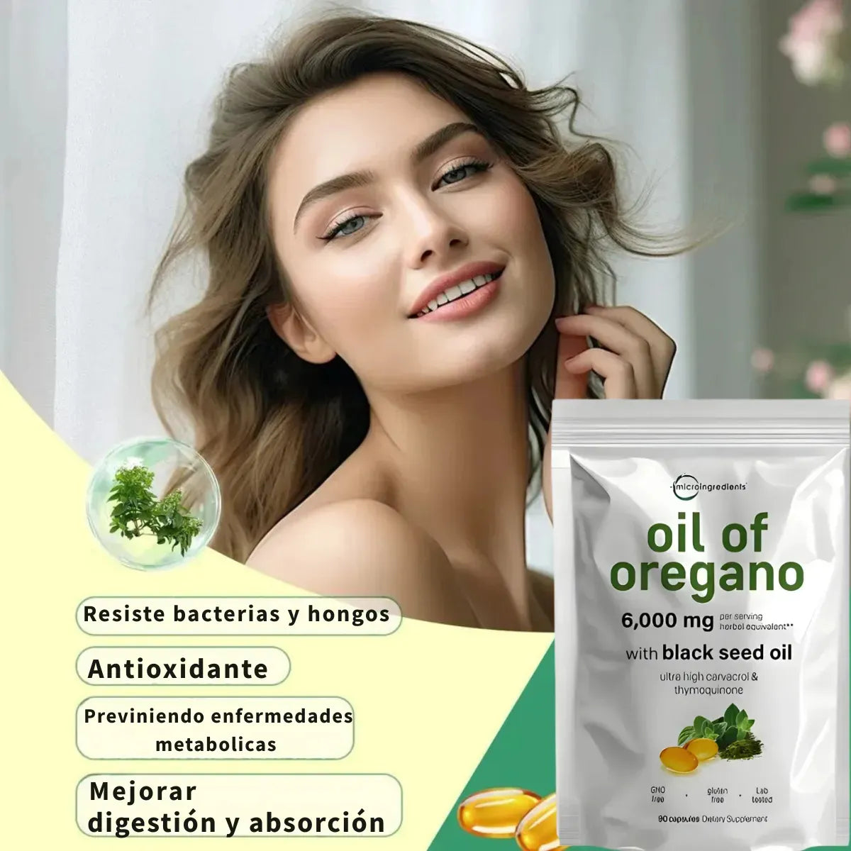 Aceite De Oregano En Capsulsas
