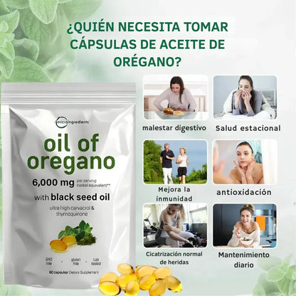 Aceite De Oregano En Capsulsas