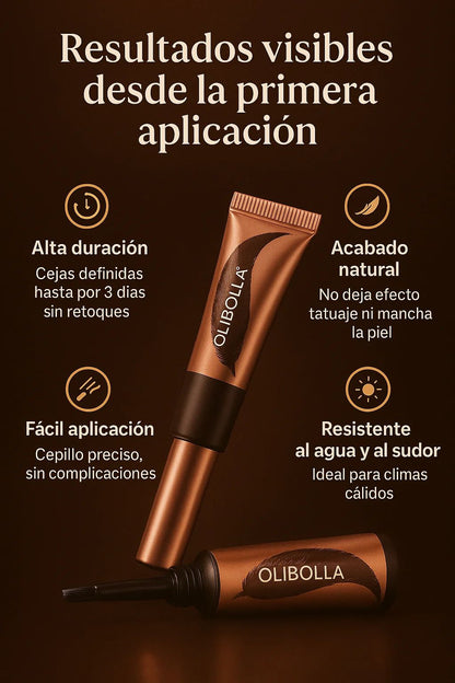 Tinte de Cejas Olibolla - Efecto microblanding al instante