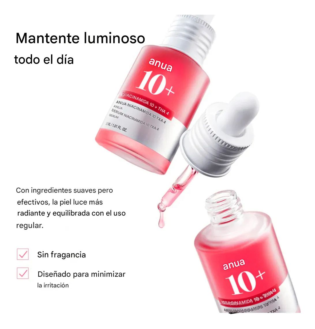 Serum Niacinamida 10% + TXA 4% 30ML