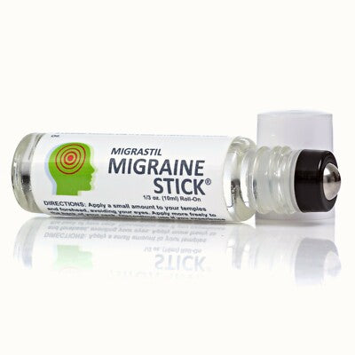 Migraine Stick® Alivia el dolor de cabeza, migraña y cefalea tensional.